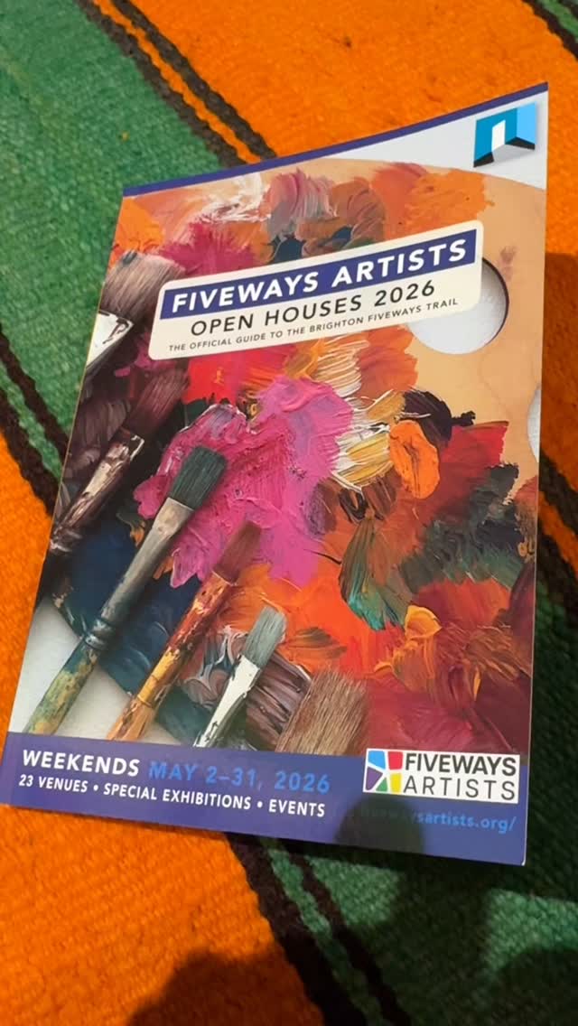 And we are back in the saddle The house is open and it’s full of the most beautiful work. 11-5pm Sat and Sun 2/3rd May, 9/10th May, 16/17th May, 23/24th May. 177 Ditchling Road, Brighton.
@upfunt_house
@designbyjulieingham
@annajthomson
@samanthastas
@helensprints
@cathlaffan
@sasha_howard_print
@lancelotrichardson
@artistsopenhouses
#lisahamiltonjewellery
#artistsopenhouses2026
#fivewaystrail